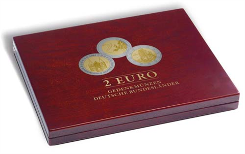 Étui à pièces pour 16 pièces de 2 euros « Länder allemands »