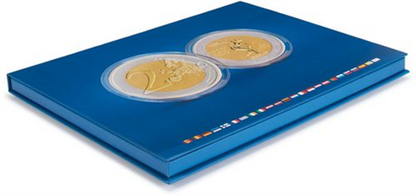 Étui à pièces de Lucca pour 35 pièces commémoratives allemandes de 2 euros sous capsules