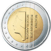 Pays-Bas 2 Euro 2005 bfr. Reine Beatrix