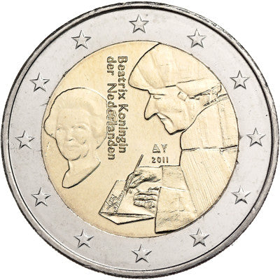 Pays-Bas 2 Euro 2011 Erasmus de Rotterdam