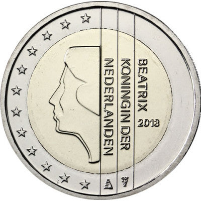 Pays-Bas 2 Euro 2013 bfr. Reine Beatrix