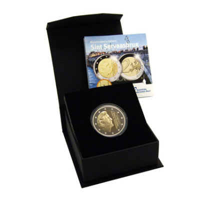 Pays-Bas 2 Euro 2017 PP Roi Willem-Alexander avec marque d'atelier