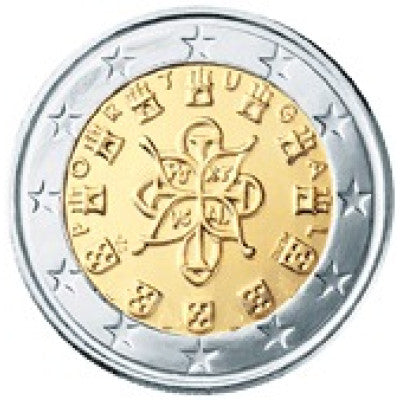 Portugal 2 Euro 2009 bfr. Sceau de Don Alfonso Henriques