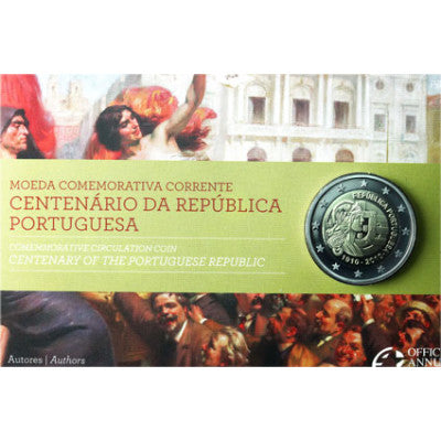 Portugal 2 Euro 2010 PP 100 ans de la République du Portugal