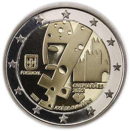 Portugal 2 Euro 2012 BE Capitale de la Culture José de Guimarães