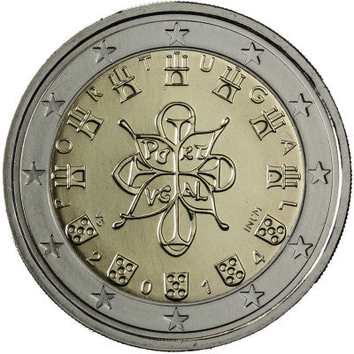 Portugal 2 Euro 2014 stgl. Sceau Royal