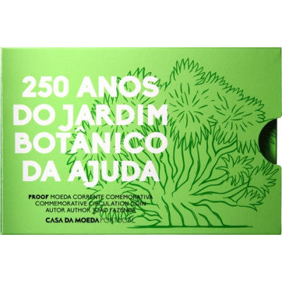 Portugal 2 Euro 2018 PP "250 ans du Jardin Botanique d'Ajuda" dans la brochure