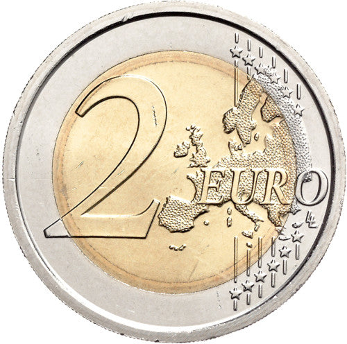 Saint-Marin 2 Euro 2011 Stgl. Giorgio Vasari dans Coincard