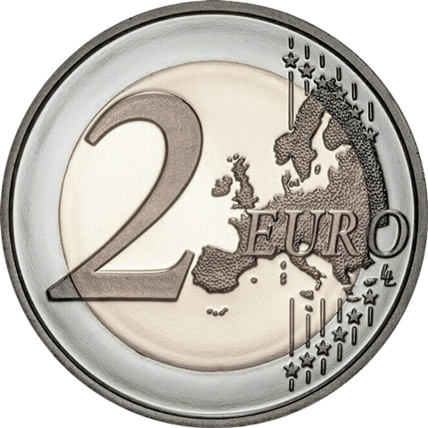 Saint Marin 2 Euro 2020 "Giovanni Battista Tiepolo" en couleur