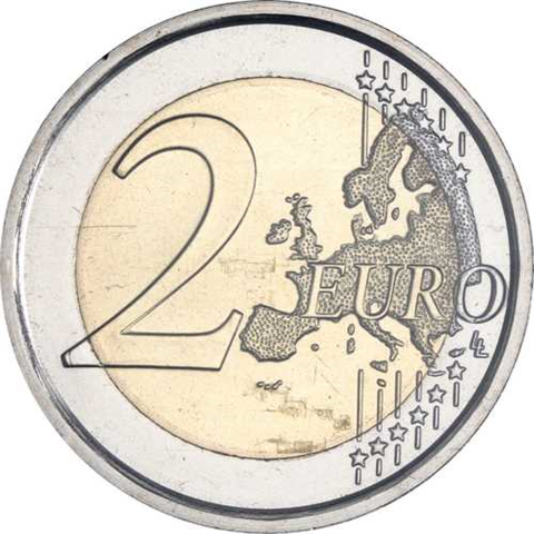 Saint-Marin 2 Euro 2024 Ghirlandaio en Coin Card