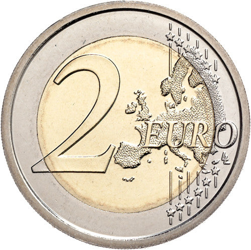 Saint-Marin 2 euros « Année du dialogue interculturel » 2008 (carte à pièces)
