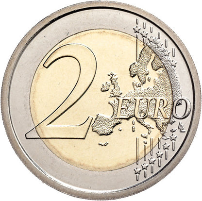 Saint-Marin 2 euros « Année du dialogue interculturel » 2008 (carte à pièces)