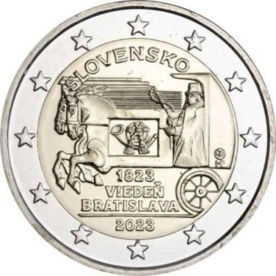 Slovaquie 2 Euro 2023 Courrier express pour chevaux Vienne - Bratislava
