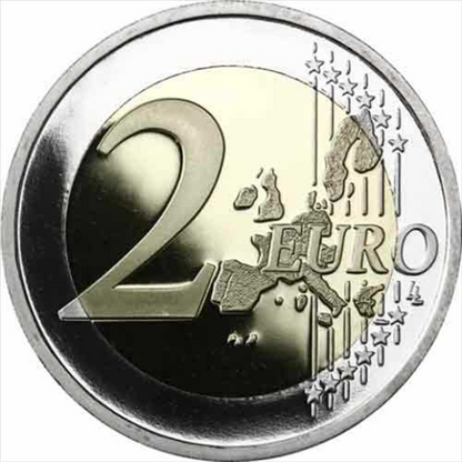Slovénie 2 Euro 2008 BE Primoz Trubar