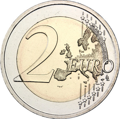 Slovénie 2 Euro 2013 Pièce Commémorative d'État de la Monnaie, Les Grottes de Postojna