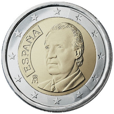 Espagne 2 Euro 2006 bfr. Roi Juan Carlos