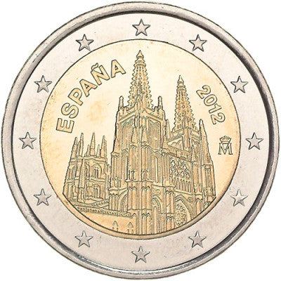 Espagne 2 Euro 2012 devant la cathédrale de Burgos