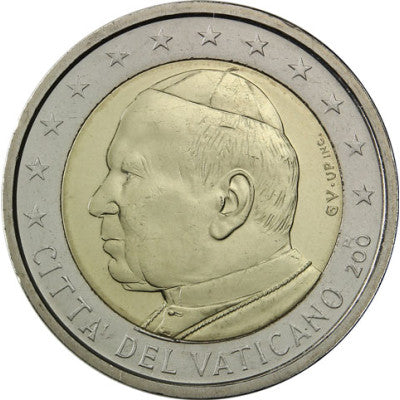 Vatican 2 Euro 2003 bfr. Pape Jean-Paul II