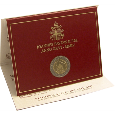 Vatican 2 Euro 2004 - 75 ans de la Cité du Vatican (extrait de la brochure)