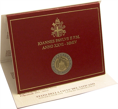 Vatican 2 Euro 2004 - 75 ans de la Cité du Vatican (extrait de la brochure)