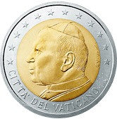 Vatican 2 Euro 2005 bfr. Pape Jean-Paul II