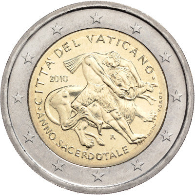Vatican 2 Euro 2010 Année sacerdotale