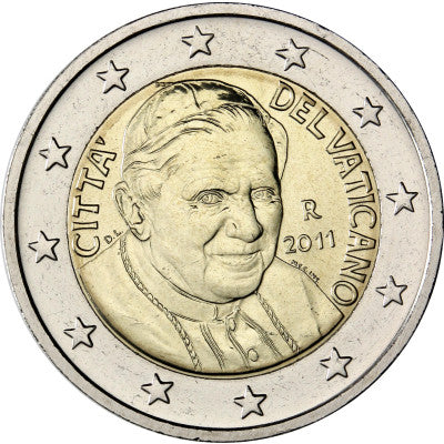 Vatican 2 Euro 2011 bfr. Pape Benoît XVI.