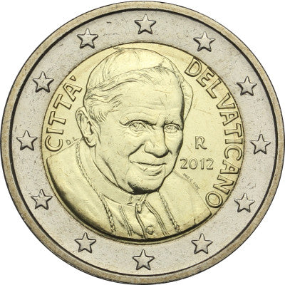 Vatican 2 Euro 2012 Pape Impérial Benoît XVI.