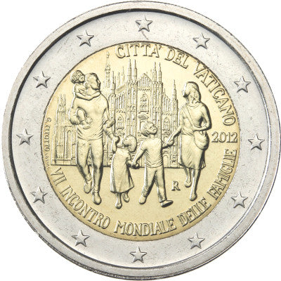 Vatican 2 Euro 2012 Stgl. Rencontre mondiale des familles