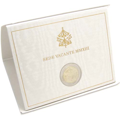 Vatican 2 Euro 2013 État neuf - Sede Vacante - Sede Vakanz