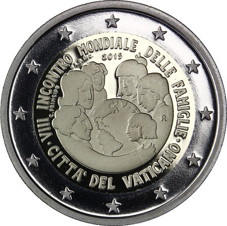Vatican 2 Euro 2015 PP Rencontre mondiale des familles à Philadelphie