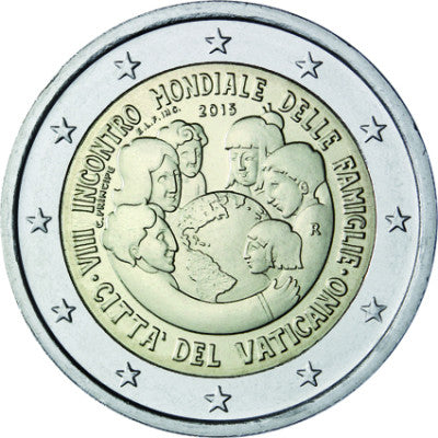 Vatican 2 Euro 2015 Stgl. Rencontre mondiale des familles à Philadelphie (en capsules)