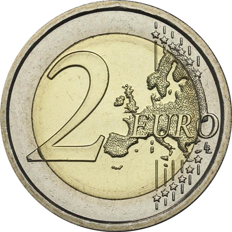 Vatican 2 Euro 2021 Armoiries du pape François