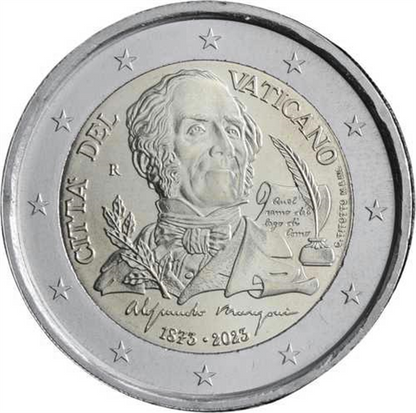 Vatican 2 Euro 2023 Alessandro Manzoni