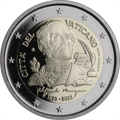 Vatican 2 Euro 2023 BE Alessandro Manzoni