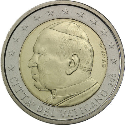 Vatican 2 Euro Jean-Paul II.