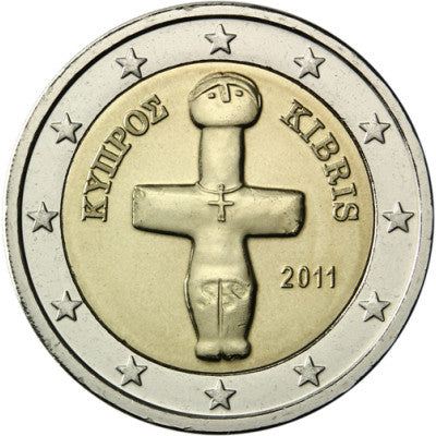 Chypre 2 euros 2011 non circulé Symbole de Pomos