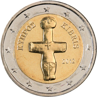 Chypre 2 euros 2012 non circulé Symbole de Pomos
