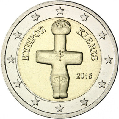 Chypre 2 Euro 2016 bfr. Idole de Pomos