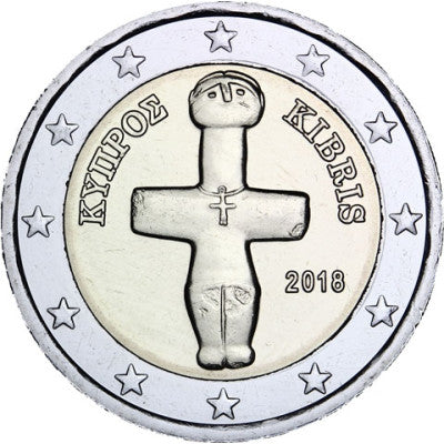 Chypre 2 Euro 2018 bfr. Idole de Pomos