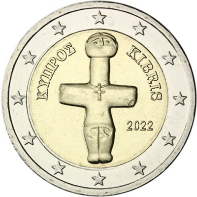 Chypre 2 Euro 2022 Idole de Pomos